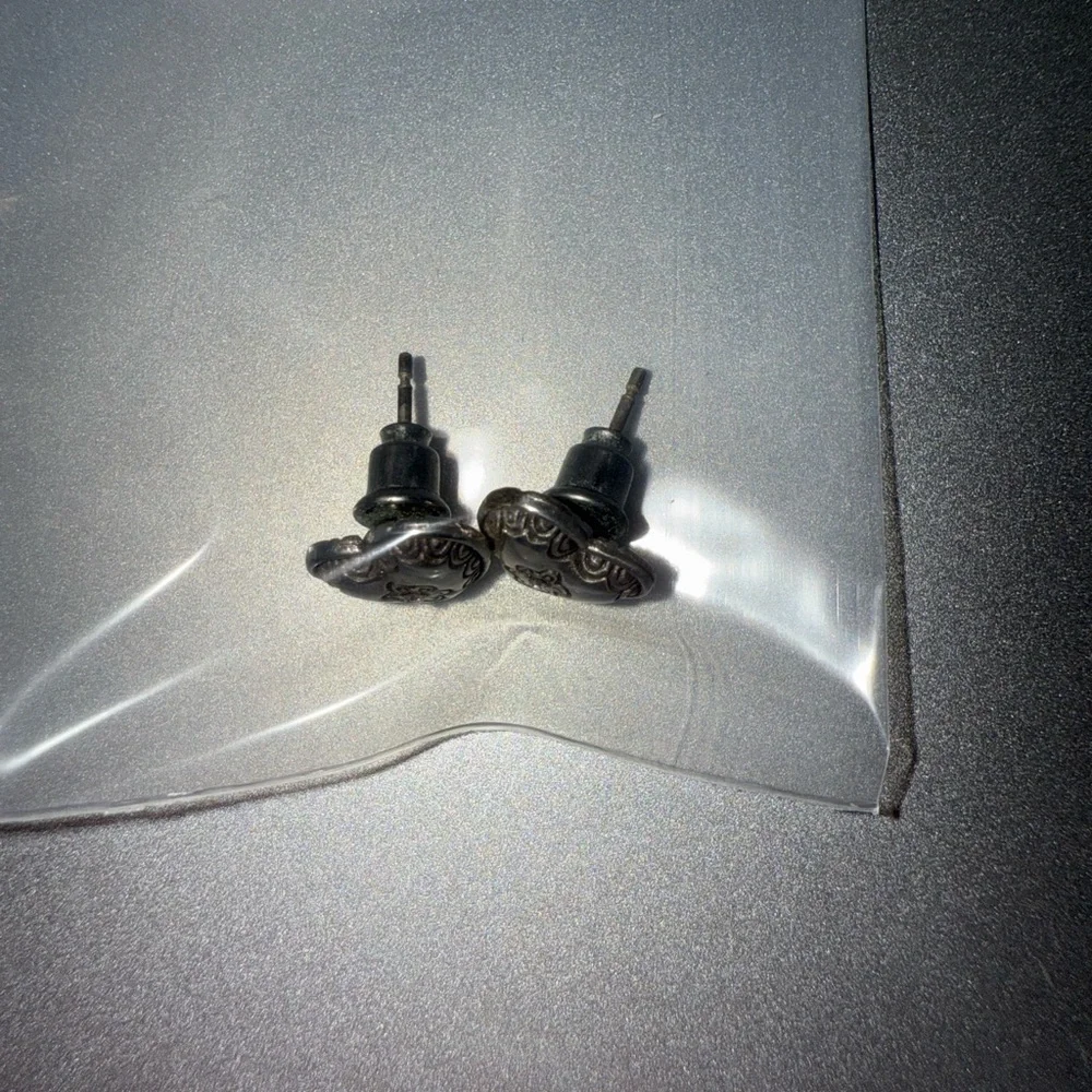 NWOT Brighton sterling Silver Heart Earrings